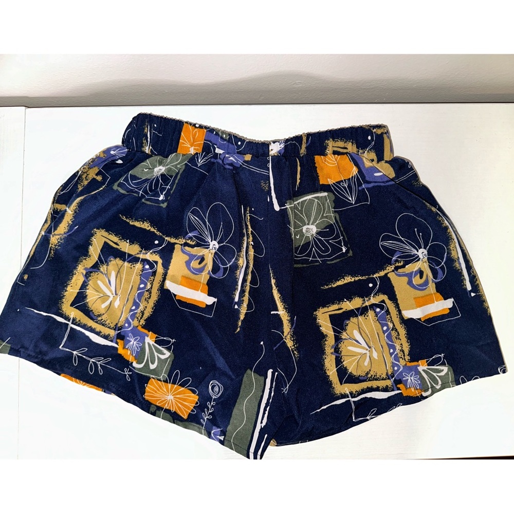 Abstract Print Shorts